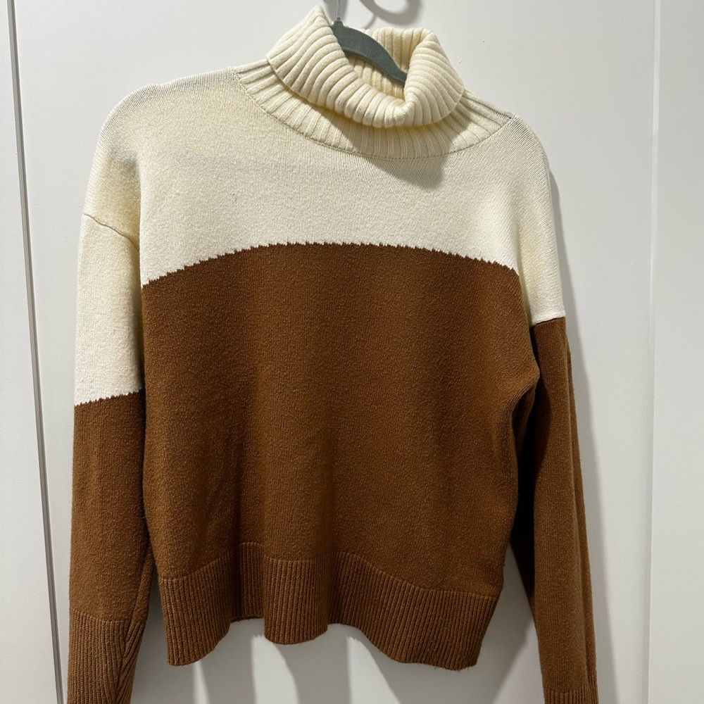 Anthropologie Leanna Women's Turtleneck Sweater Size Medium
